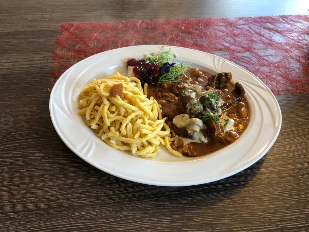 Hotel Cafe Waldeck Wuestenrot Εξωτερικό φωτογραφία